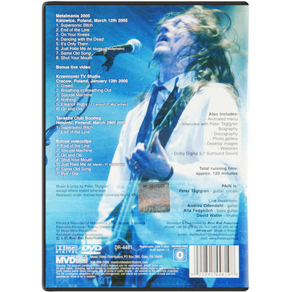 Pain Live Is Overrated DVD