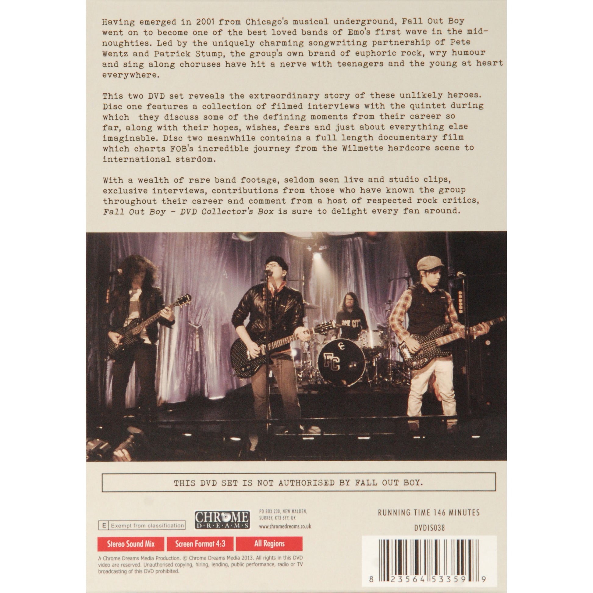 Fall Out Boy DVD Collector's Box DVD