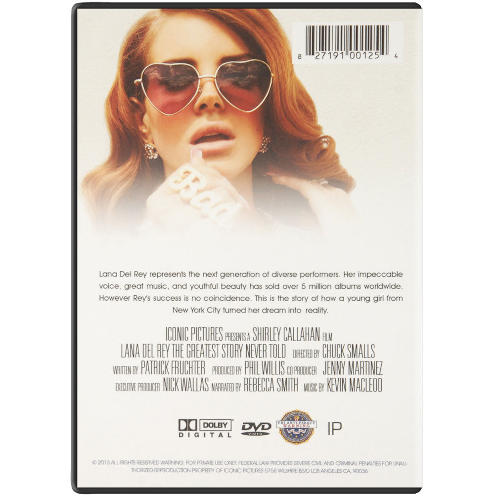 Lana Del Rey The Greatest Story Never Told DVD
