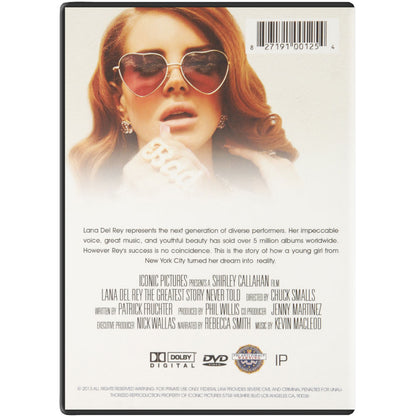 Lana Del Rey The Greatest Story Never Told DVD