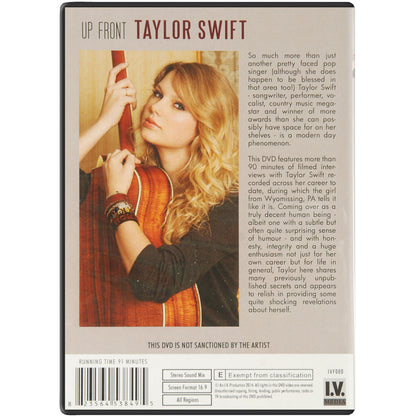 Taylor Swift Up Front DVD