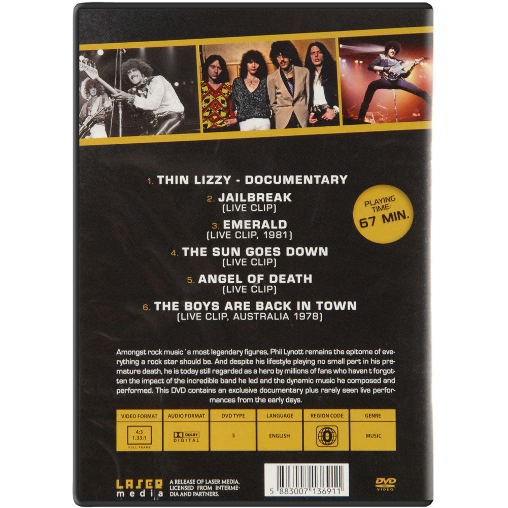 Thin Lizzy The Story Of: A Musical Documentary DVD