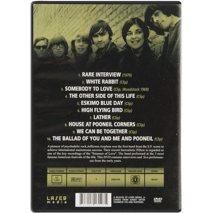 Jefferson Airplane Somebody To Love: The Music Story Of DVD