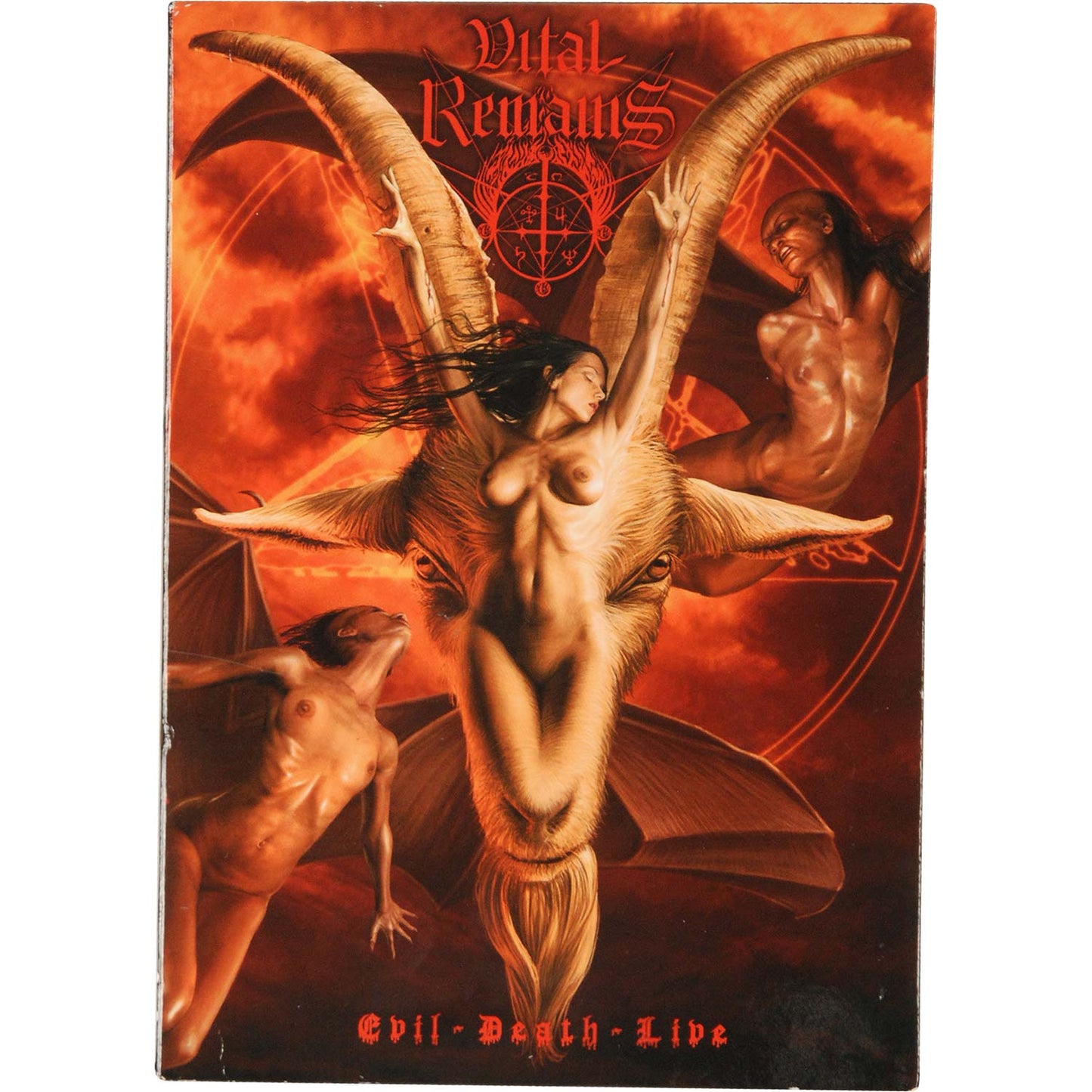 Vital Remains Evil Death Live Limited Edition DVD