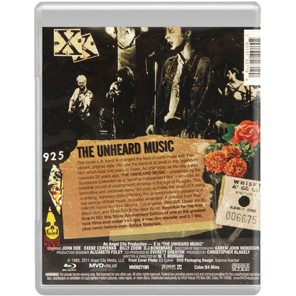 X The Unheard Music: Silver Edition Blu-Ray