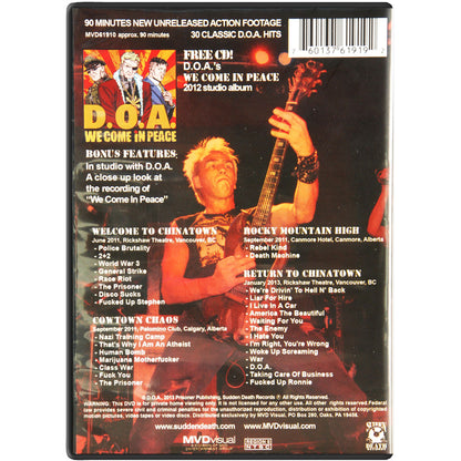 D.O.A. To Hell and Back DVD