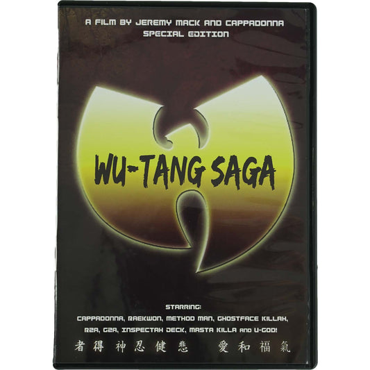 Wu Tang Clan Wu-Tang Saga DVD Front