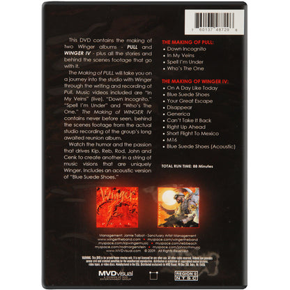 Winger Then & Now: The Making Of Pull & Winger IV DVD
