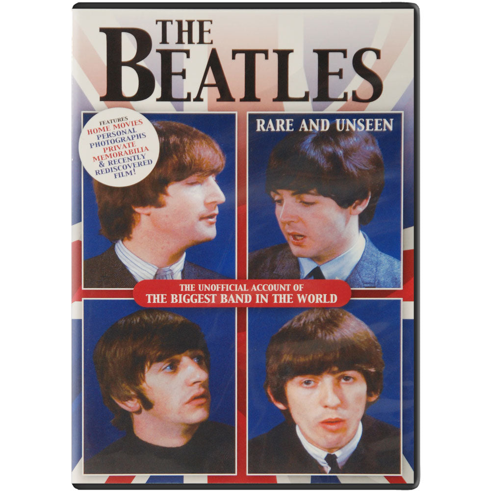 Beatles Rare And Unseen: Unofficial Account Of The Biggest Band In The World DVD Front