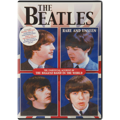 Beatles Rare And Unseen: Unofficial Account Of The Biggest Band In The World DVD Front