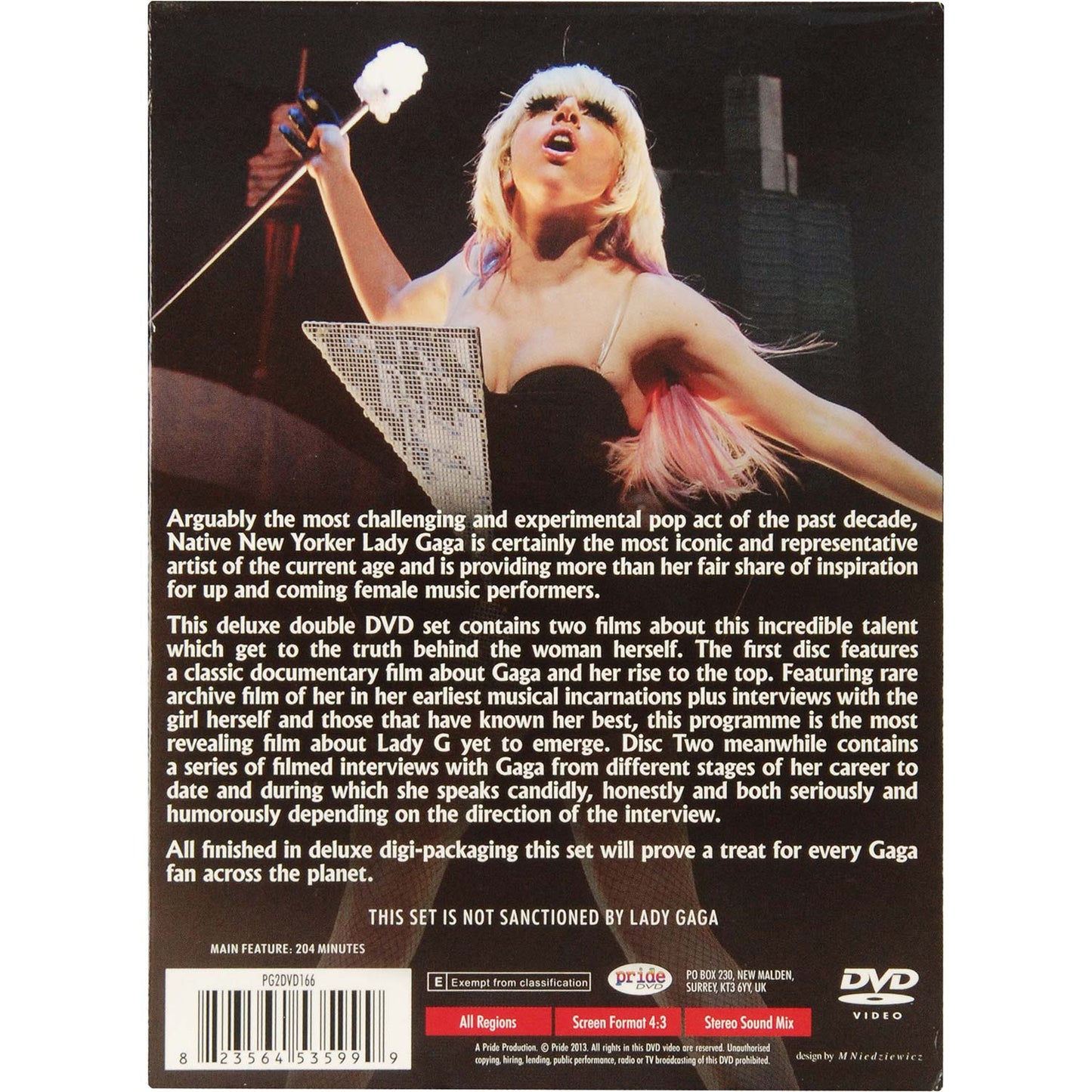 Lady Gaga Pro-rata DVD