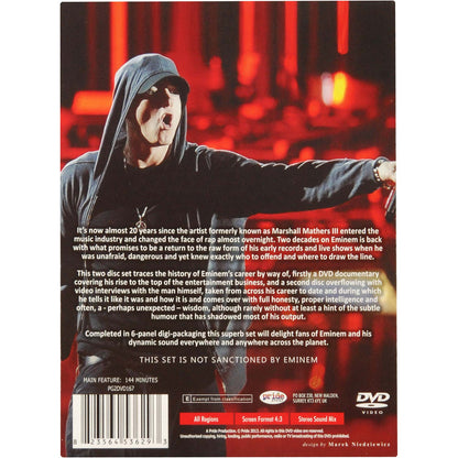 Eminem The Marshall Plan DVD Back