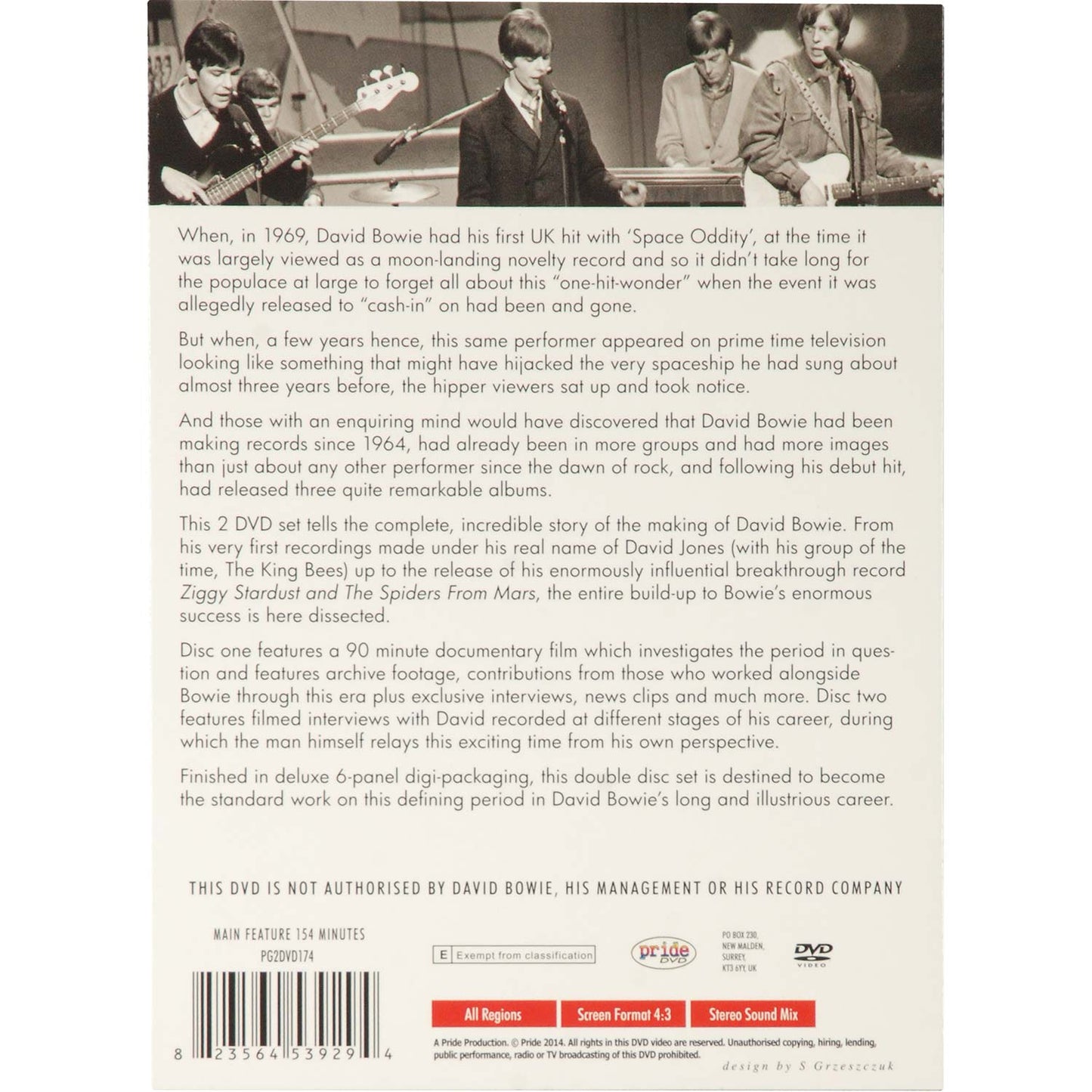David Bowie Becoming Bowie DVD