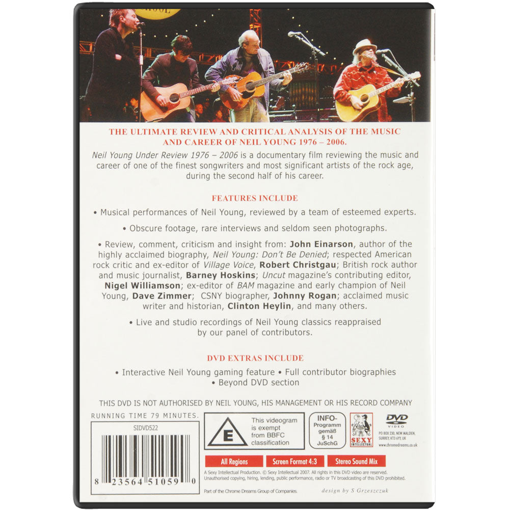Neil Young Under Review: 1976-2006 DVD