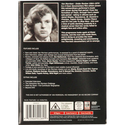 Van Morrison Under Review: 1964-1974 DVD