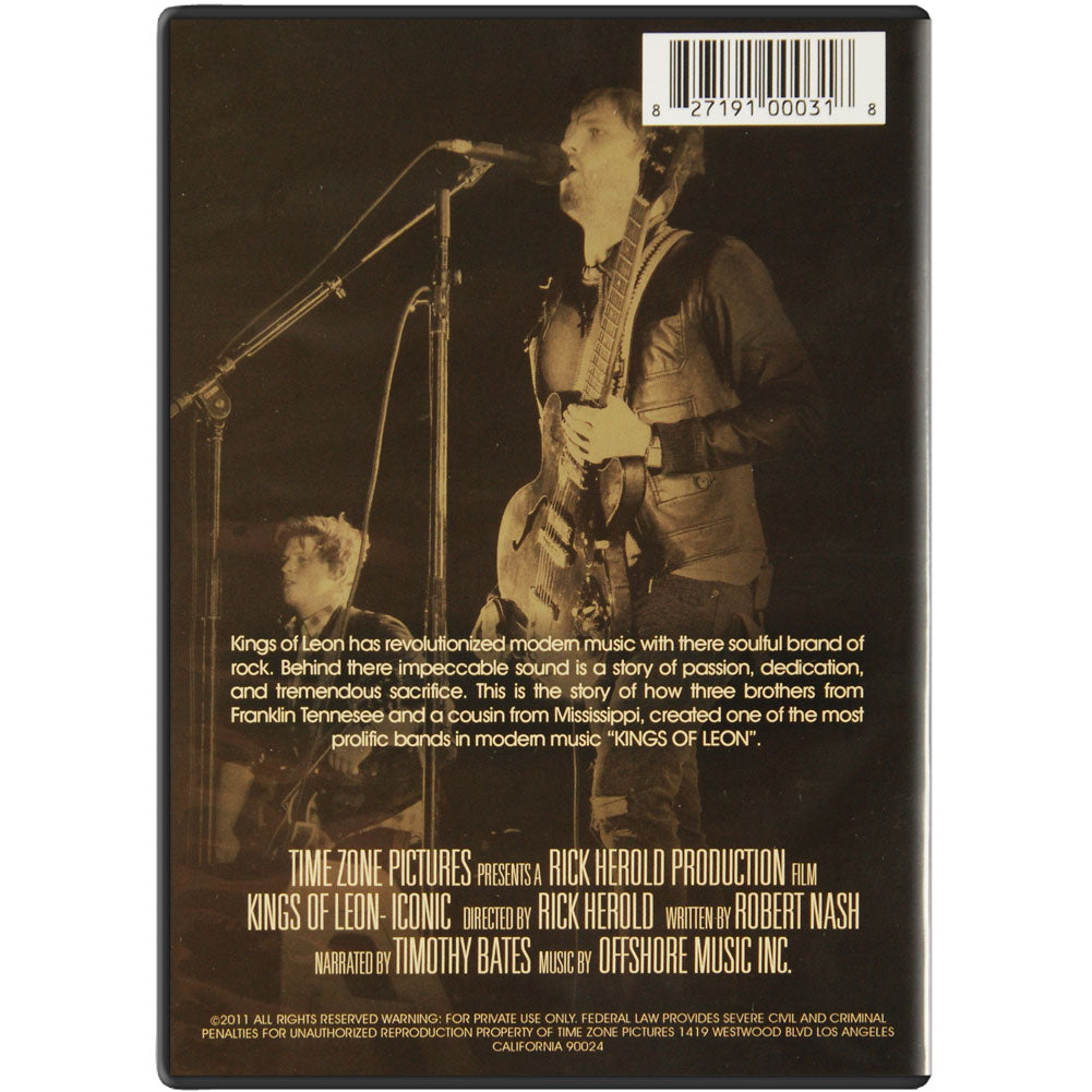 Kings Of Leon Iconic Unauthorized DVD