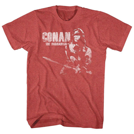 Conan White Slim Fit T-shirt Front