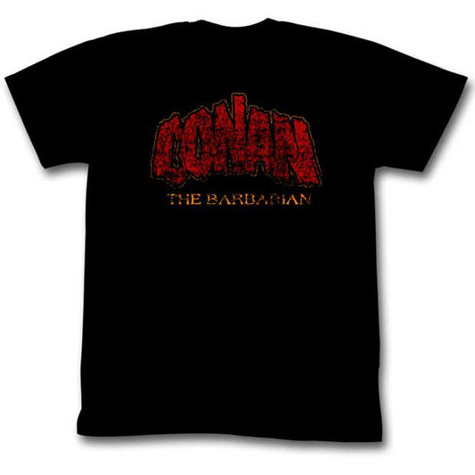 Conan Distressed Logo Slim Fit T-shirt Front