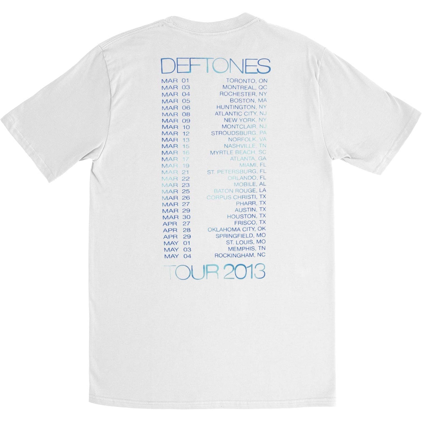 X-Ray 2013 Tour Slim Fit T-shirt