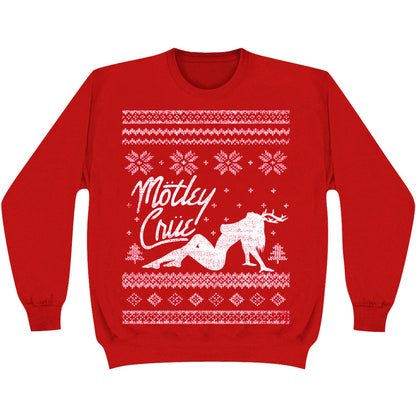 Motley Crue Holiday Sweatshirt Front