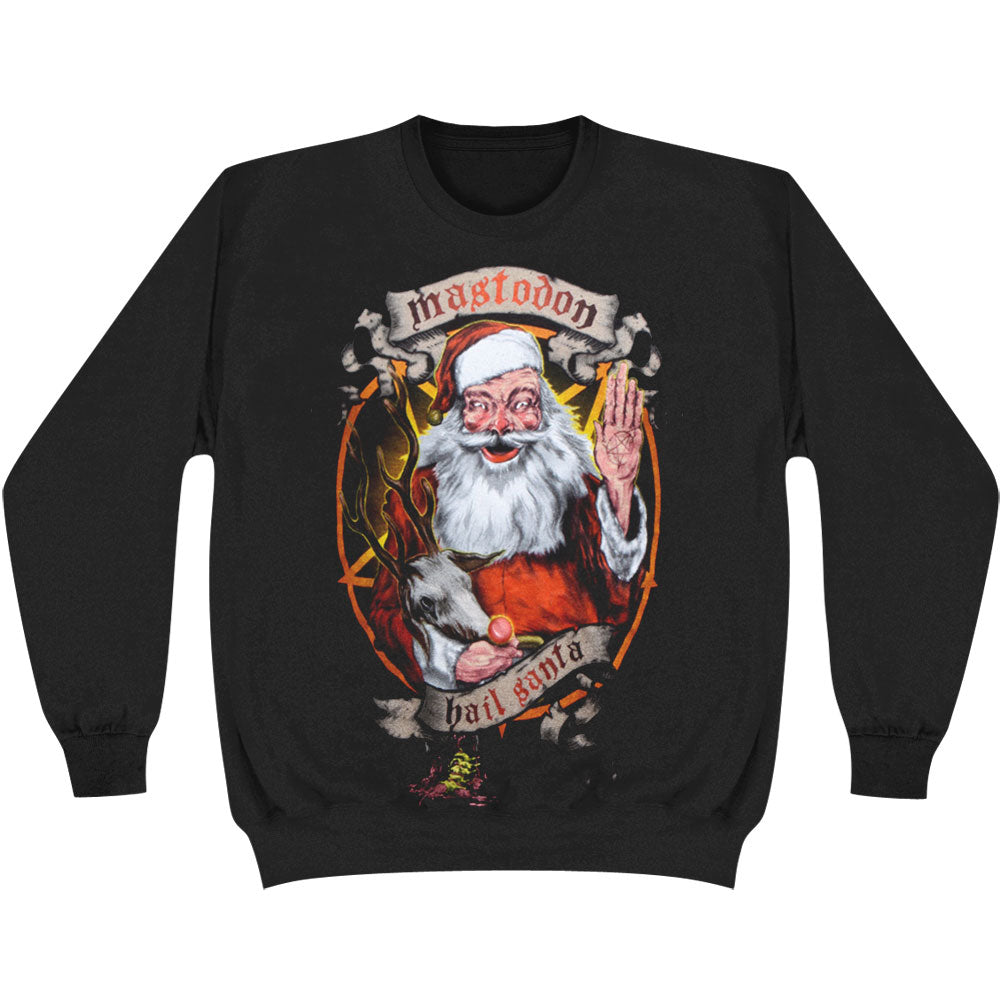 Mastodon Hail Santa Sweatshirt Front