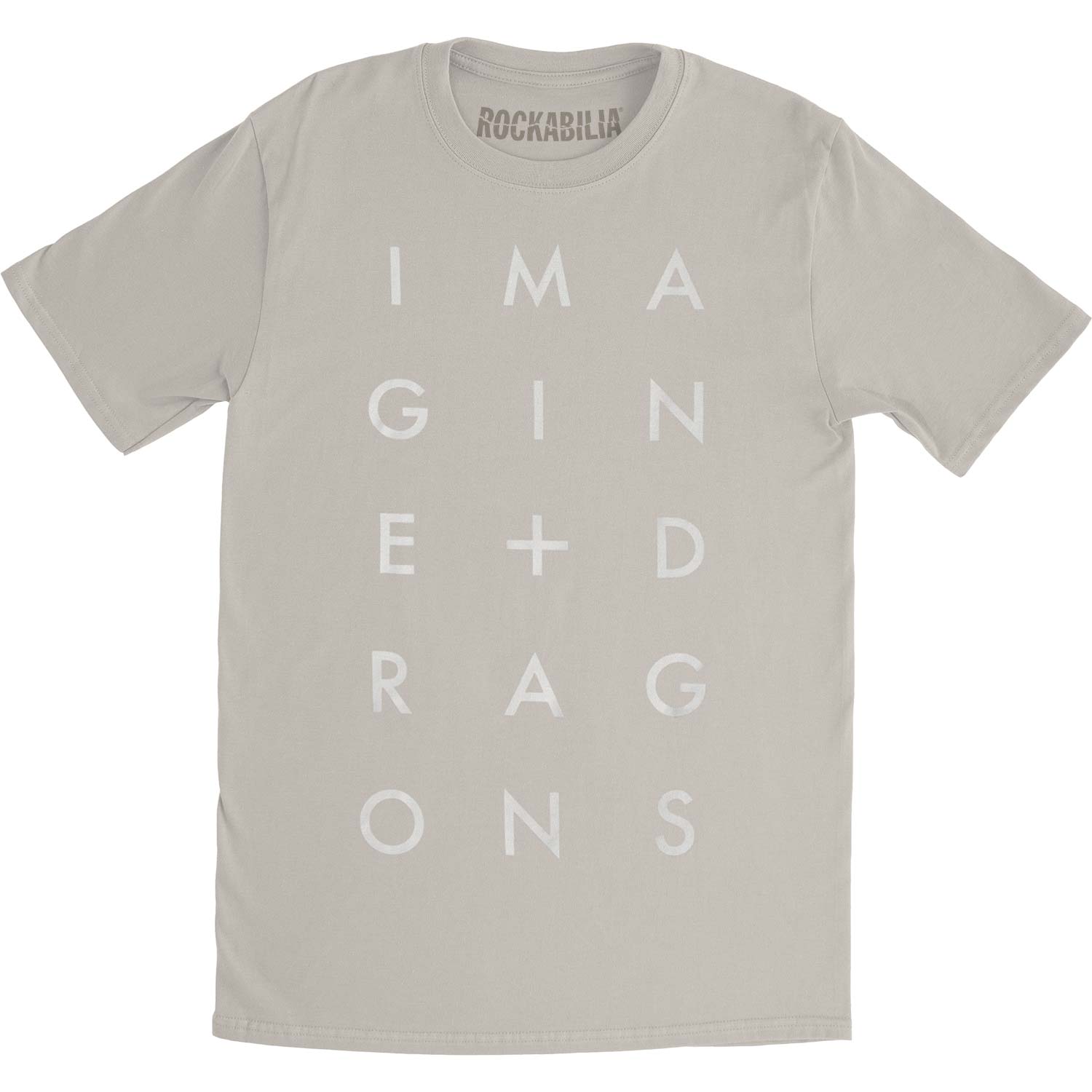 Imagine Dragons Stacked Logo Slim Fit T-shirt Front