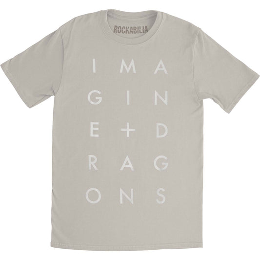 Imagine Dragons Stacked Logo Slim Fit T-shirt Front