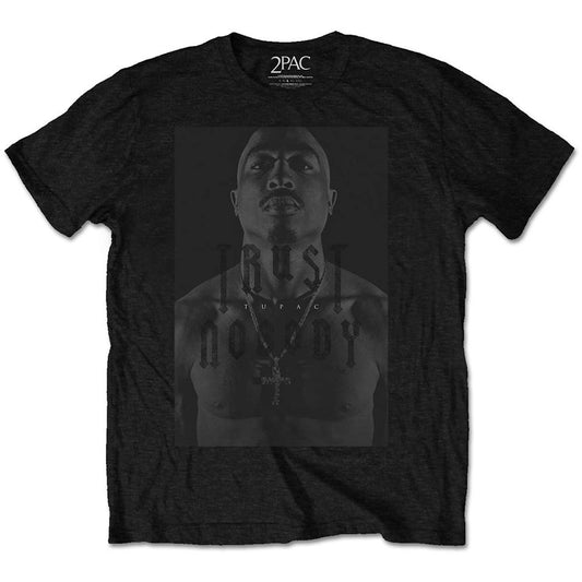 Tupac Trust No One T-shirt Front