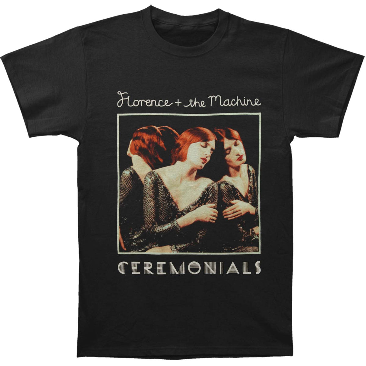 Florence + The Machine Ceremonials 2012 Tour Slim Fit T-shirt Front
