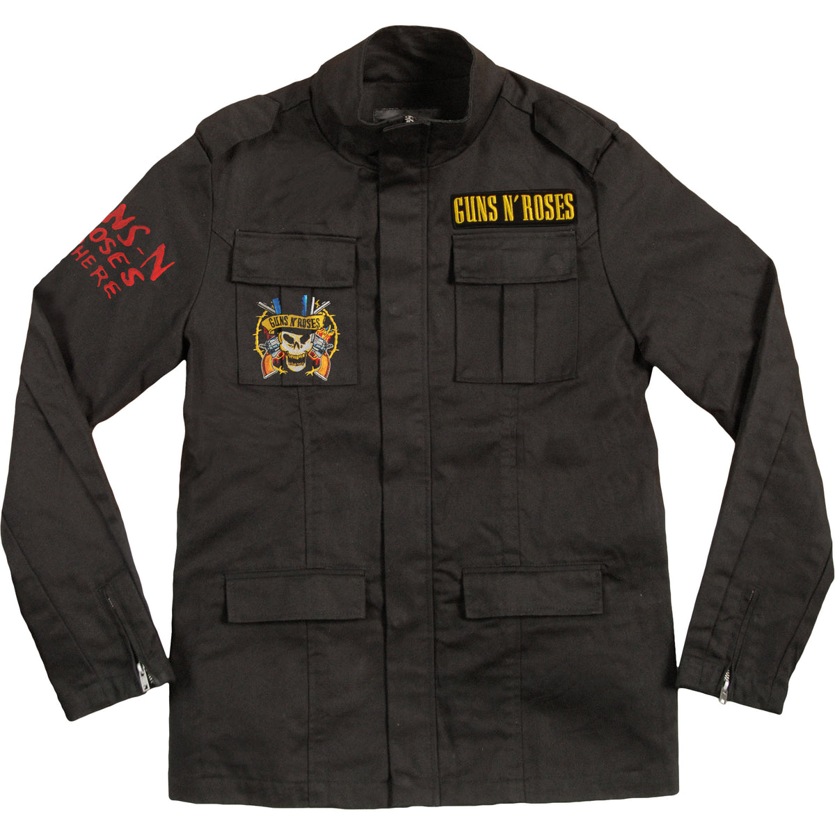 Guns N Roses Army Jacket Front