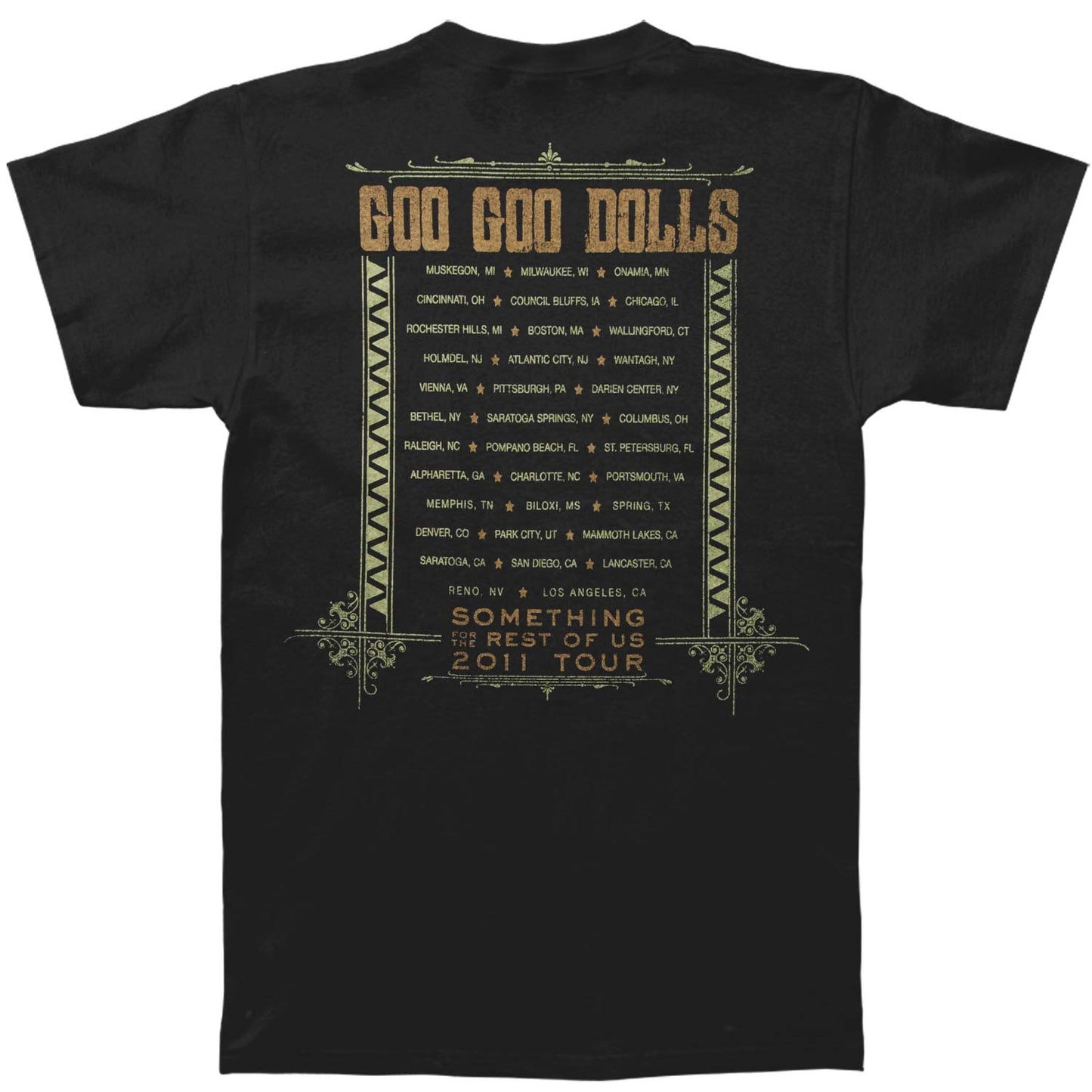 Star 2011 Tour Slim Fit T-shirt