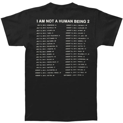 Lil Wayne I Am Not A Human Being 2 Album Art Slim Fit T-shirt Back