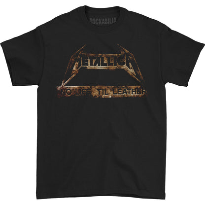 Metallica Leather 2015 Tour Tee T-shirt Front