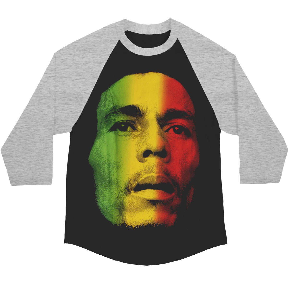 Bob Marley Baseball Jersey Front