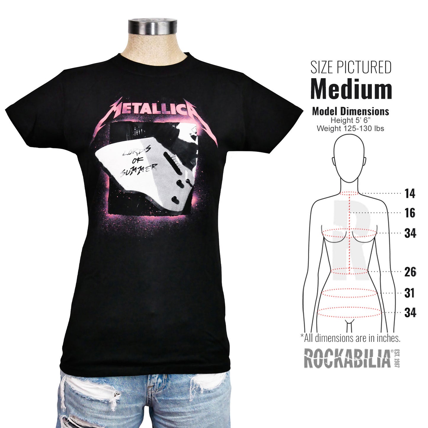 Lords Of Summer Junior Baby Doll Junior Top