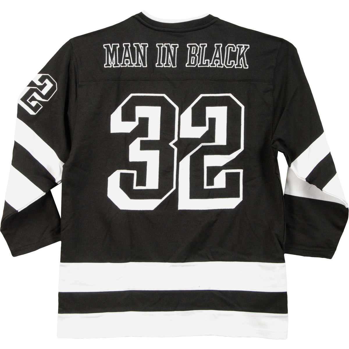 Johnny Cash Hockey Jersey Back