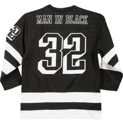 Johnny Cash Hockey Jersey Back