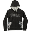 Embroidered Camo Zippered Hoodie (Limited Edition Sizes Run Slightly Small) Zippered Hooded Sweatshirt