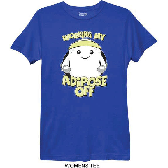 Doctor Who Working My Adipose Off Junior Top