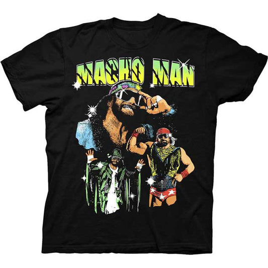 Macho Man Collage Slim Fit T-shirt