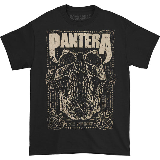 Pantera 101 Proof Skull T-shirt Front