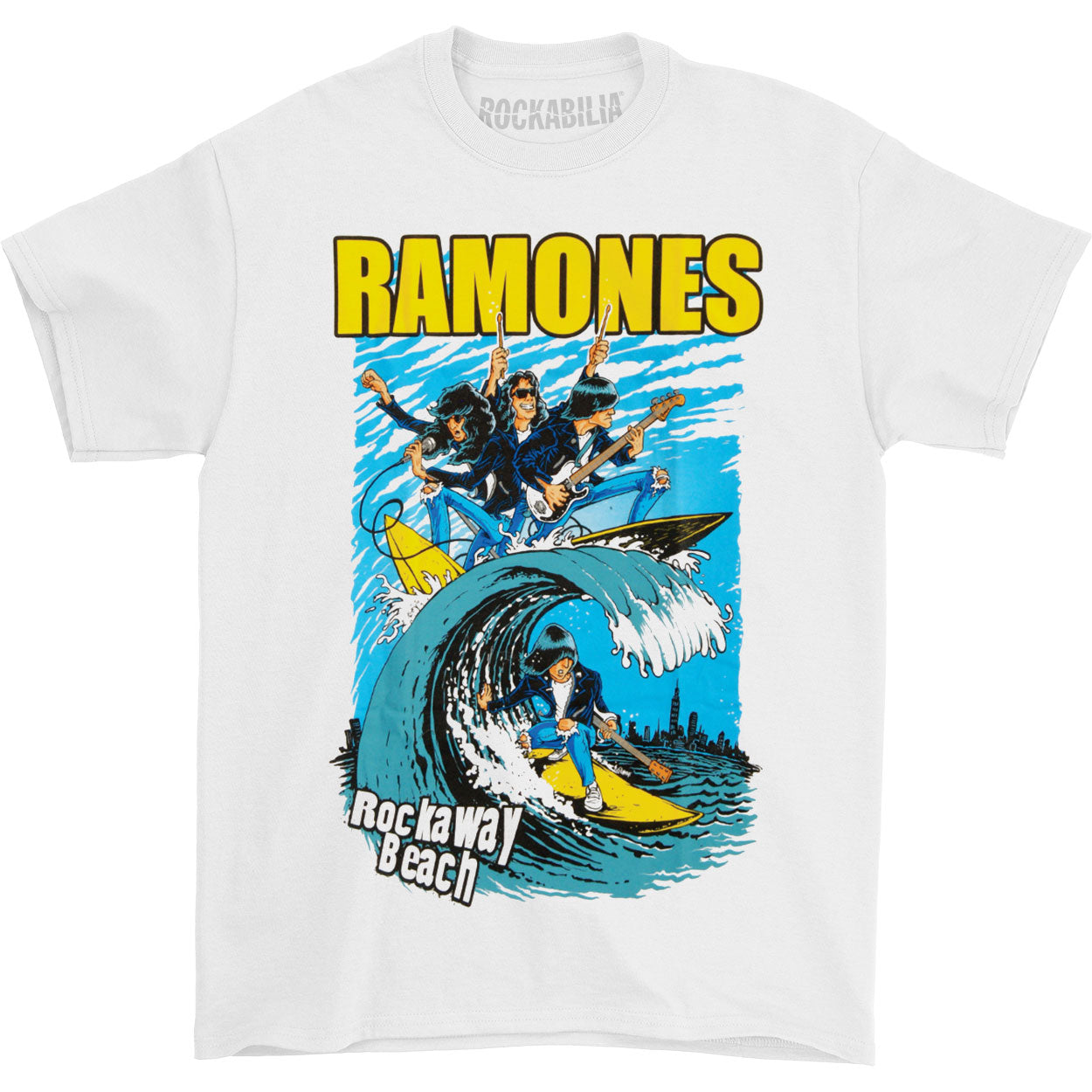 Ramones Rockaway Beach T-shirt Front