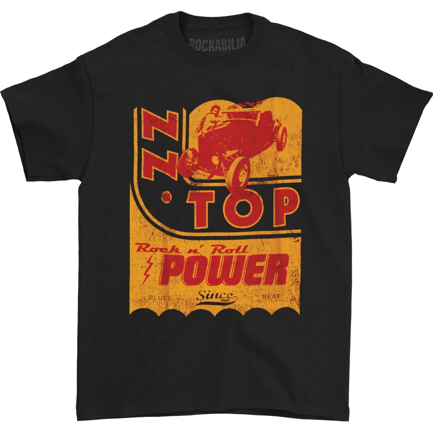 ZZ Top Speed Oil T-shirt Front