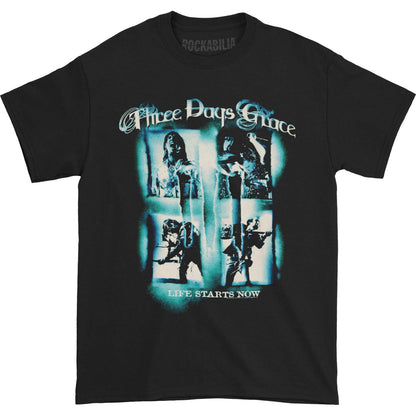 Three Days Grace Life Starts Now 2001 North America Tour T-shirt