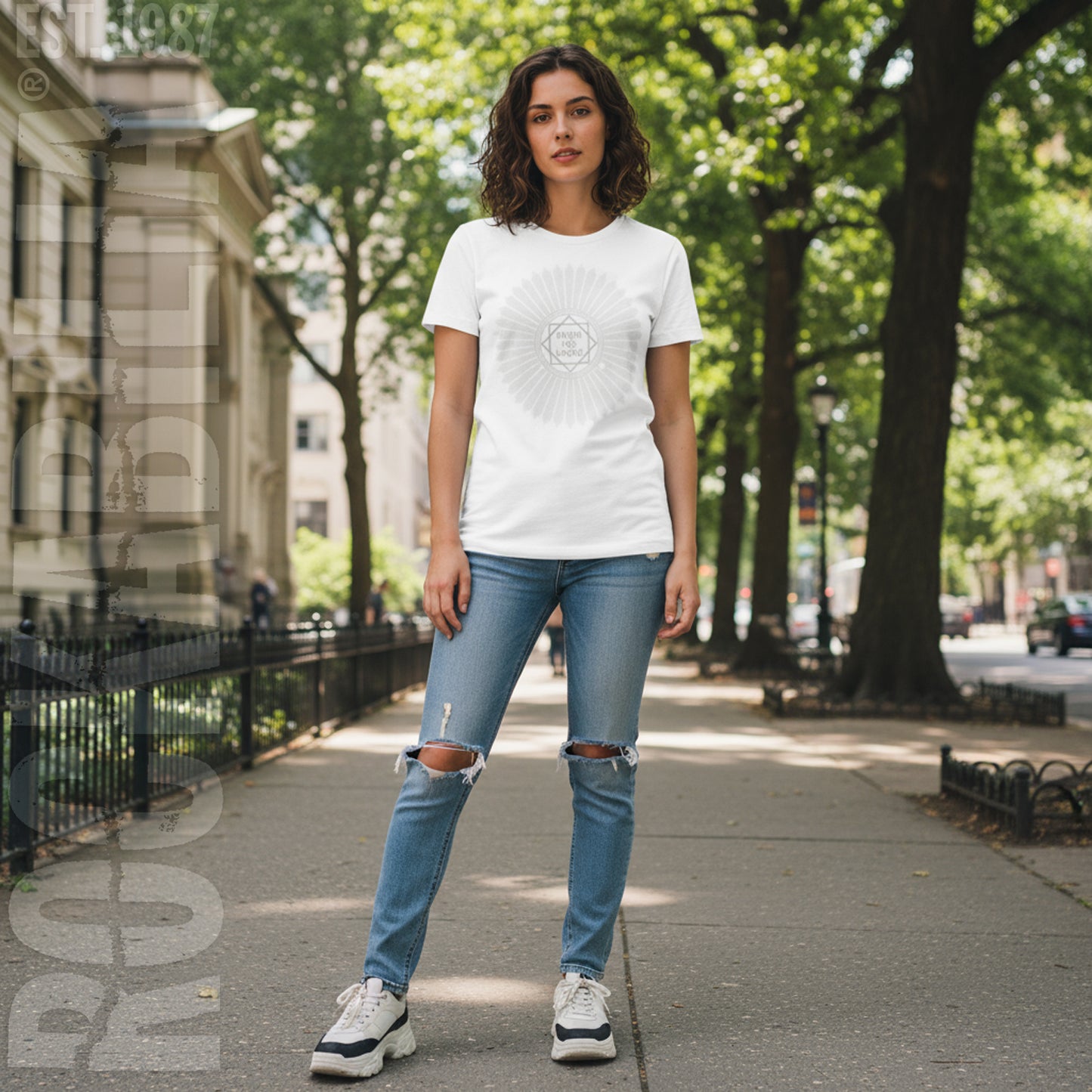 Girl's Sunburst Tee Junior Top