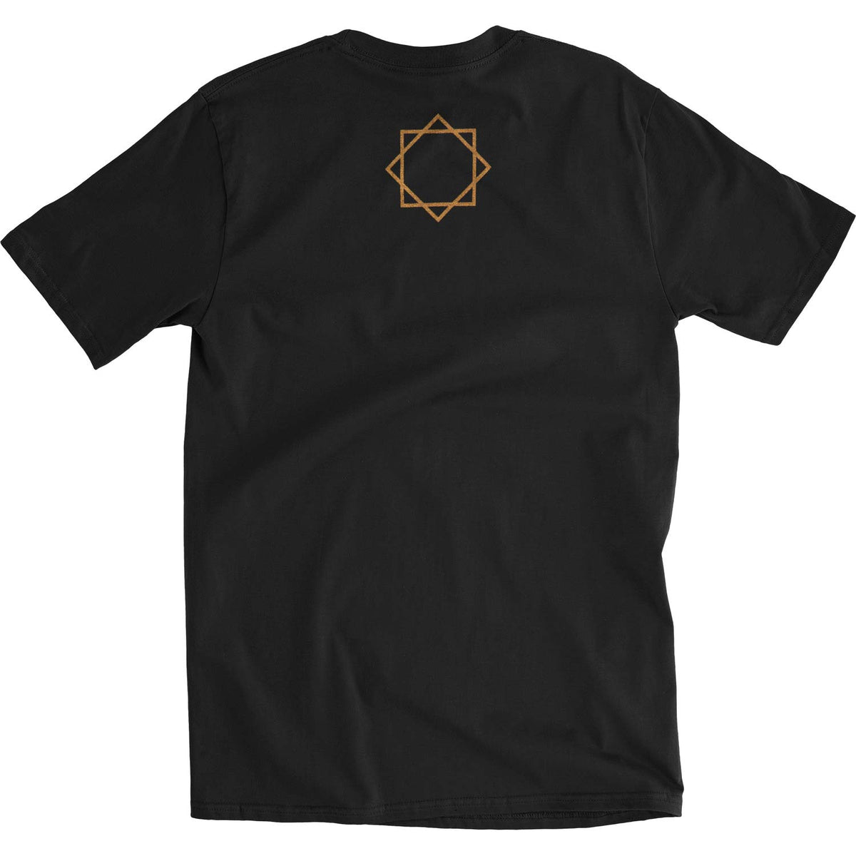 Faith No More Gold Classic Logo Slim Fit T-shirt Back