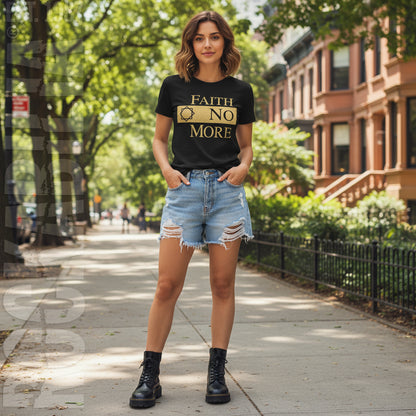 Girl's Gold Classic Logo Tee Junior Top