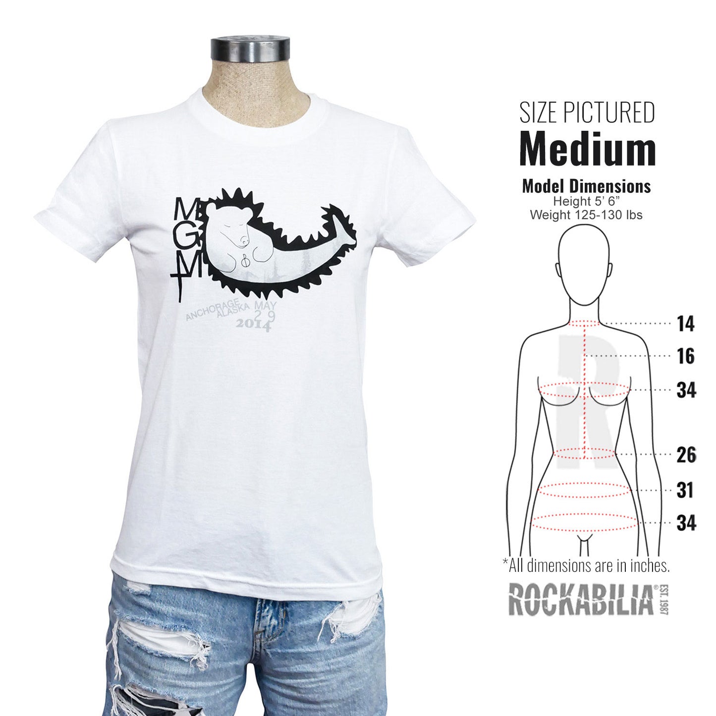 Girl's Anchorage Event Junior Top