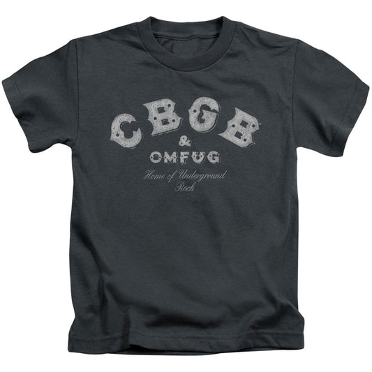 CBGB Tattered Logo Juvenile Childrens T-shirt