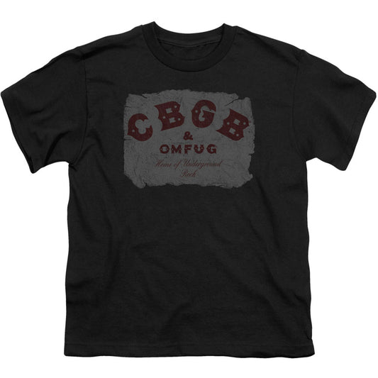 CBGB Crumbled Logo Youth T-shirt